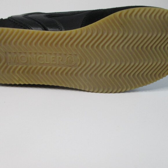 Moncler SEVENTY Low Top Black Sneakers Size41 Made In Italy - Picture 8 of 13